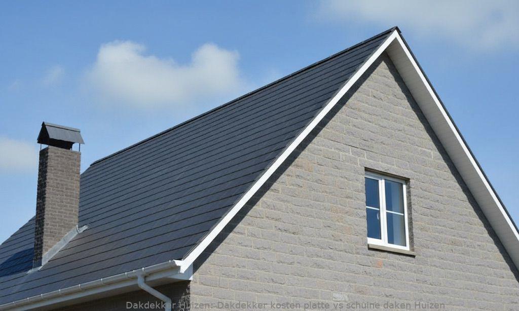 Dakdekker Kosten Platte Schuine Daken Huizen