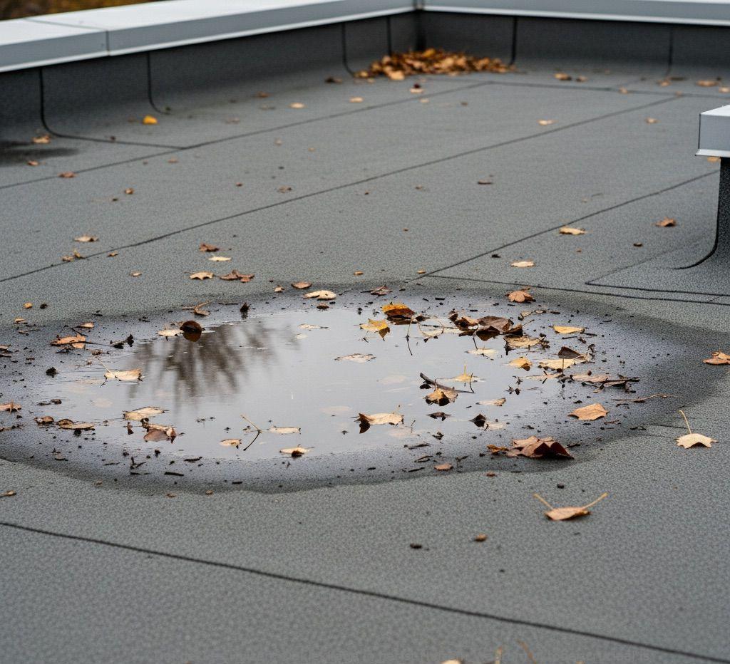 Daklekkage In Herfst Huizen
