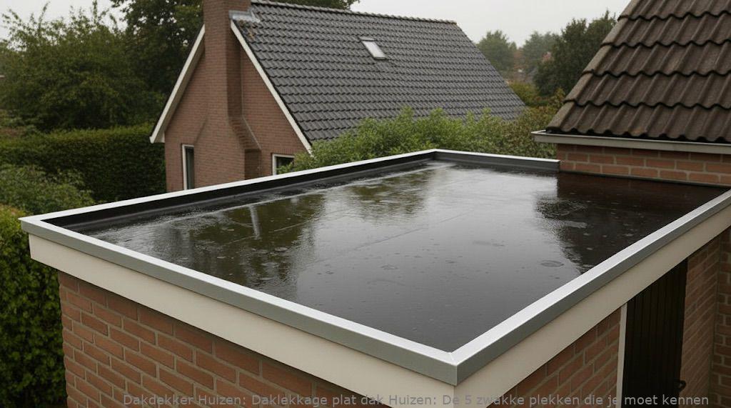 Daklekkage Plat Dak Huizen