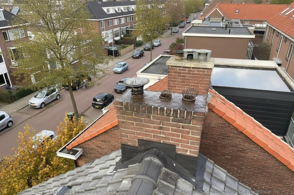 Lekkage Aan De Schoorsteen Huizen